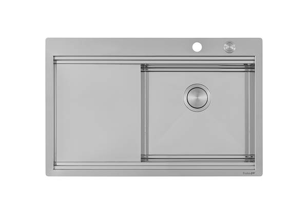 Lavello Milanello workstation, Lavelli in acciaio inox