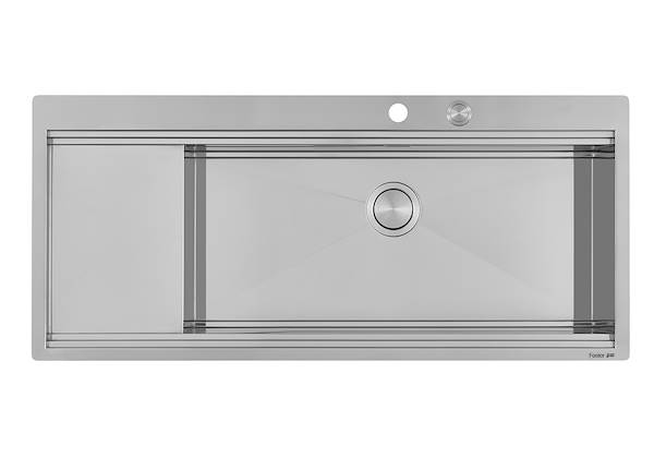 Lavello Milanello workstation, Lavelli in acciaio inox