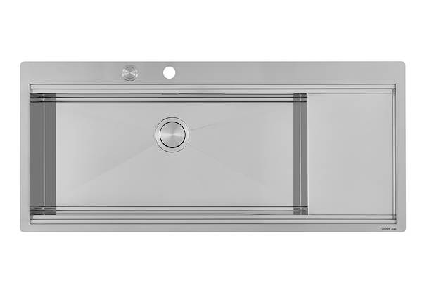 Lavello Milanello workstation, Lavelli in acciaio inox