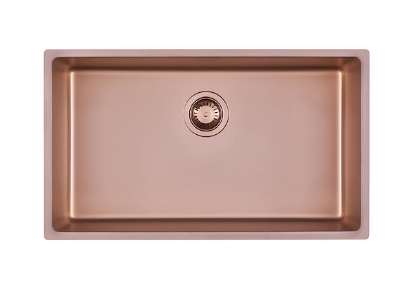 SMOKEY 710 COPPER, Lavelli in acciaio inox