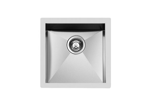 Lavello Quadra, Lavelli in acciaio inox