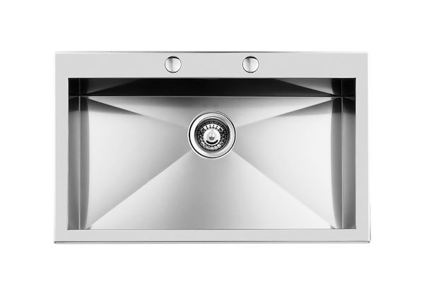 Lavello Quadra, Lavelli in acciaio inox