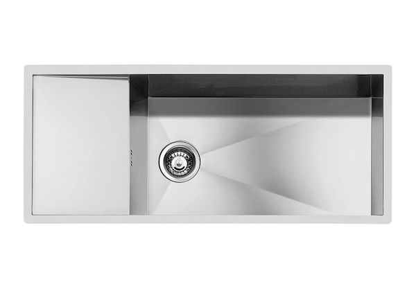 Lavello Quadra, Lavelli in acciaio inox