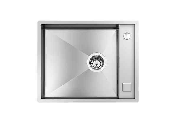 Lavello Quadra, Lavelli in acciaio inox