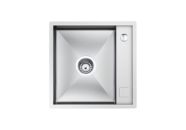 Lavello Quadra, Lavelli in acciaio inox