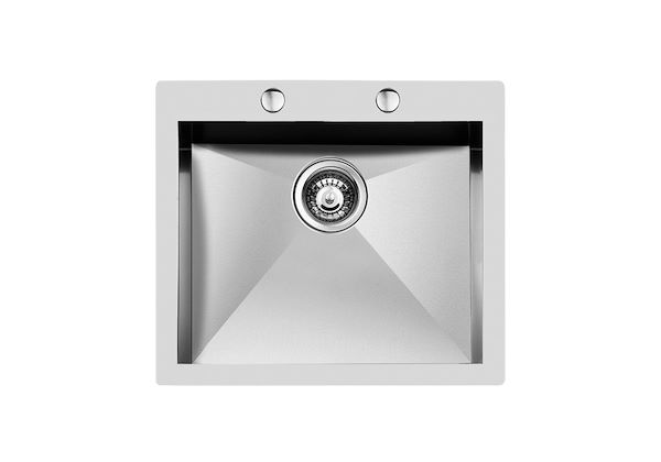 Lavello Quadra, Lavelli in acciaio inox