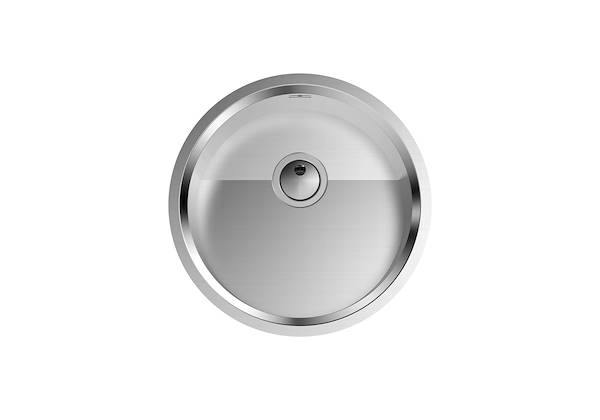 Lavello Giotto, Lavelli in acciaio inox