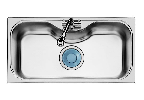 Lavello Uragano, Lavelli in acciaio inox