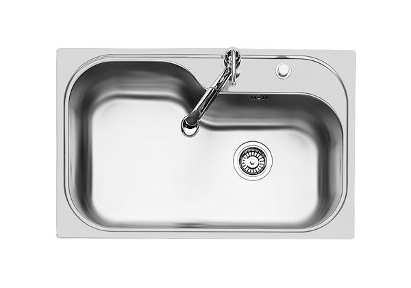 Lavello Tornado, Lavelli in acciaio inox