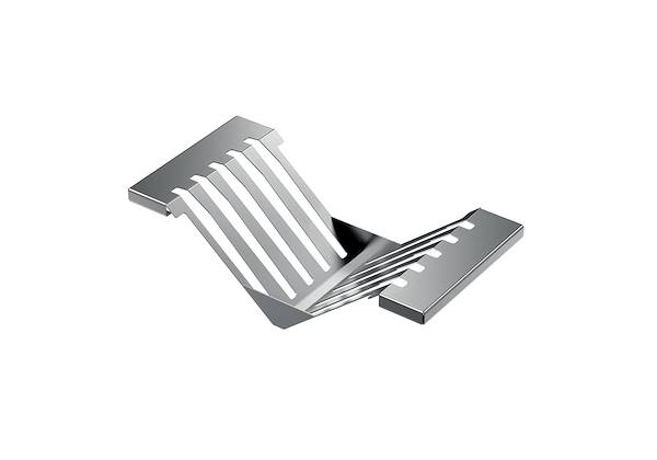 Stainless steel plate rack, Equipped troughs accessories