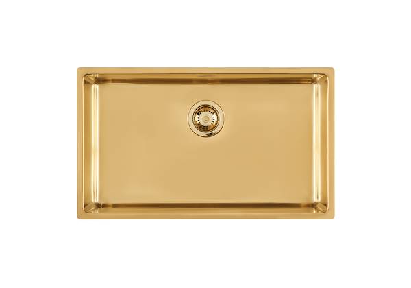 Lavello KE Gold, Lavelli in acciaio inox