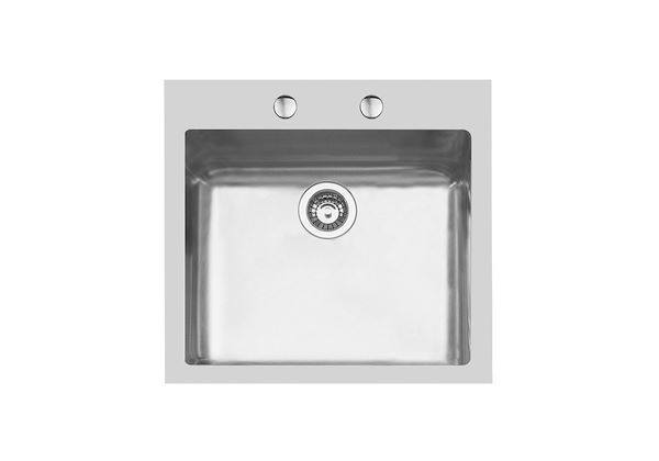 Lavello KE Q4, Lavelli in acciaio inox