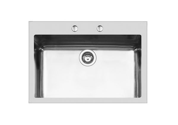 Lavello KE Q4, Lavelli in acciaio inox