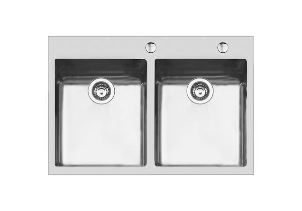 Lavello KE Q4, Lavelli in acciaio inox