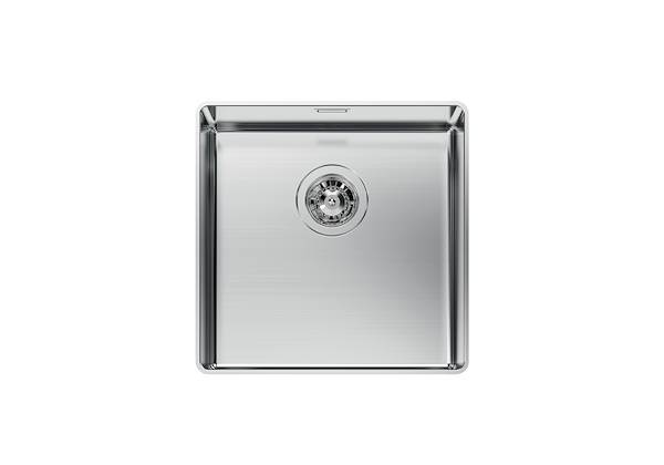 Lavello Phantom, Lavelli in acciaio inox