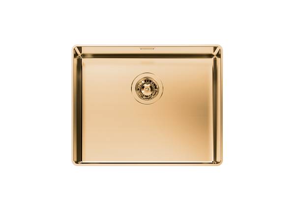 Lavello Phantom Gold, Lavelli in acciaio inox