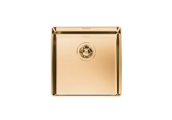 Lavello Phantom Gold, Lavelli in acciaio inox