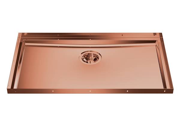 Lavello Phantom Base Copper, Lavelli in acciaio inox