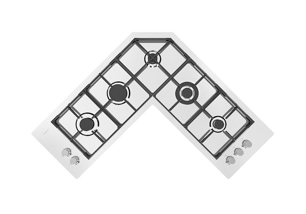 Cooker hob Quadra Angolare, Gas hobs