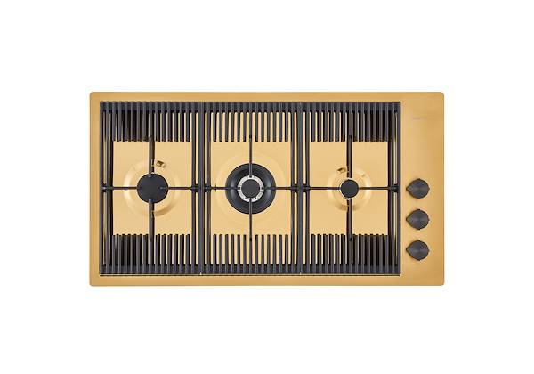 Cooker hob Milanello Gold, Gas hobs