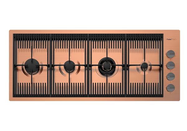Table de cuisson Milanello Copper, Tables de cuisson gaz