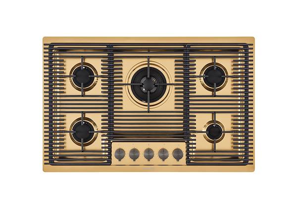 Piano cottura Milanello Gold 5F, Piani cottura a gas