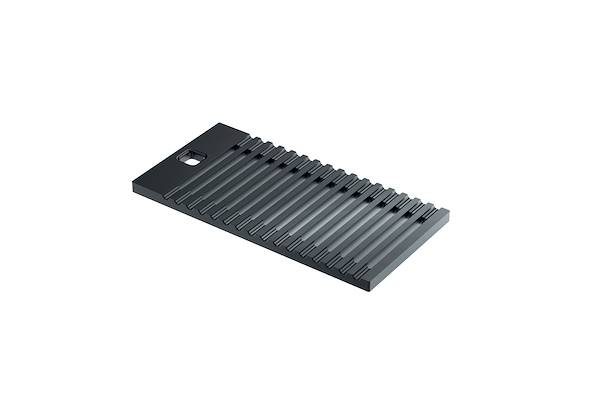 Black drainer, Equipped troughs accessories