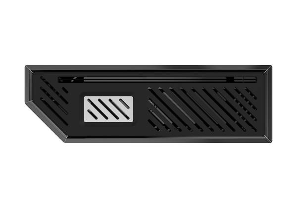 Canale attrezzato Diade Gun Metal, Canali attrezzati