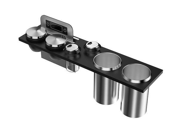 Kit "F", Equipped troughs accessories