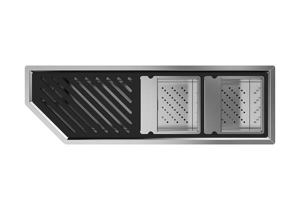 Diade equipped troughs, Equipped troughs