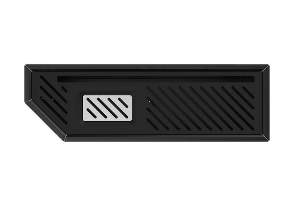 Diade equipped troughs Gun Metal Fumè, Equipped troughs
