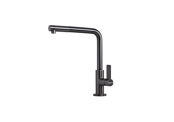 VELA PLUS GUN METAL satin, Mixer Taps