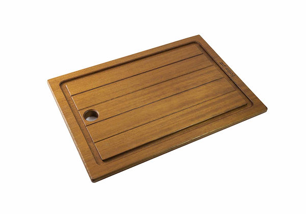 Planche de découpe en bois Iroko, Accessoires et compléments