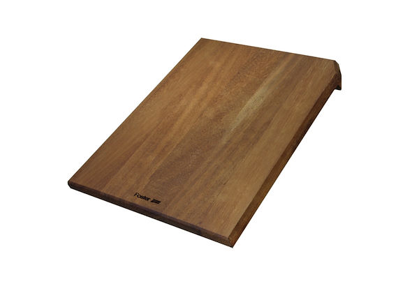 Iroko-wood sliding chopping board, Accessories e Complements