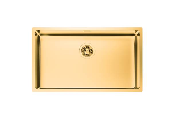 Lavello KE R15 Gold, Lavelli in acciaio inox