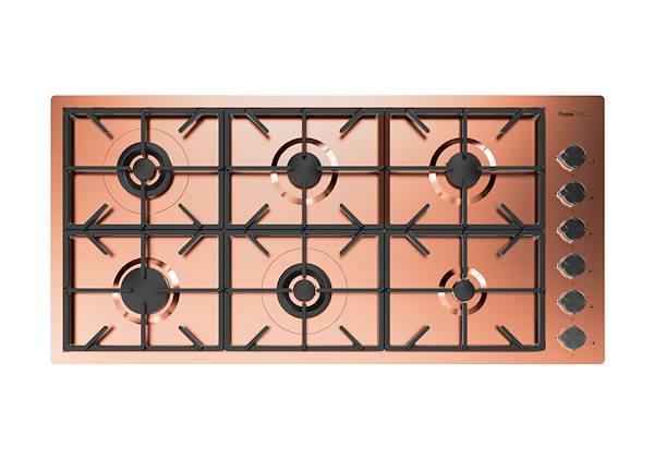 Cooker hob Foster Milano PVD Copper, Gas hobs