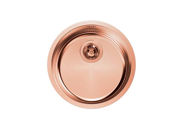 Lavello Circolari Copper, Lavelli in acciaio inox