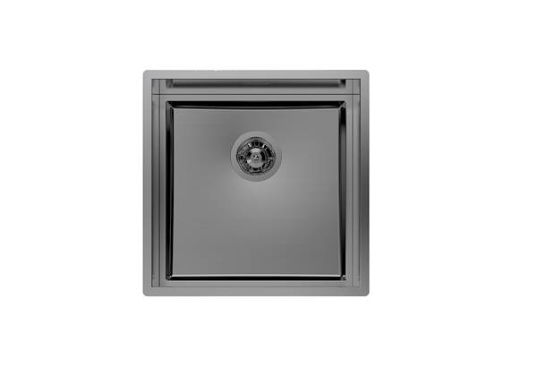 SAMMART Cestello Scolapiatti Espandibile Per Lavandino – Acciaio Inox, Regolabile Da 34 A 55 Cm, Ovale