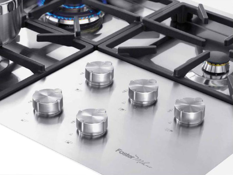 Tables de cuisson Foster Milano, Rangetop et l'acier inoxydable