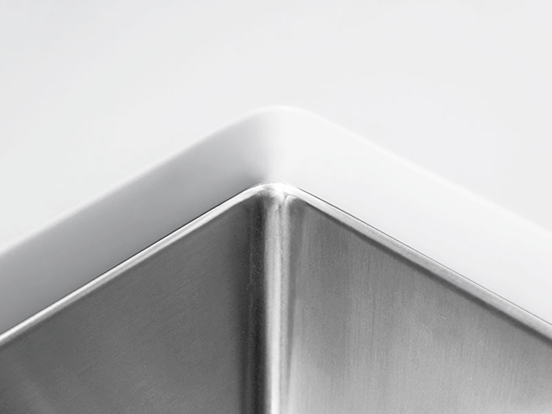 Finishing edges, Undermount bowl sink - ST