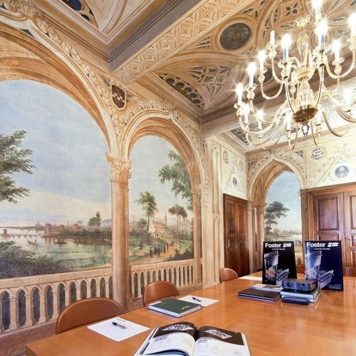 Protection of cultural heritage, Foster believes and invests in the Italian cultural heritage
