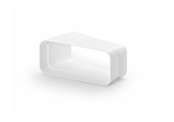 Connettore ad angolo 15° orizz. sez. rettangolare, Accessori e Complementi