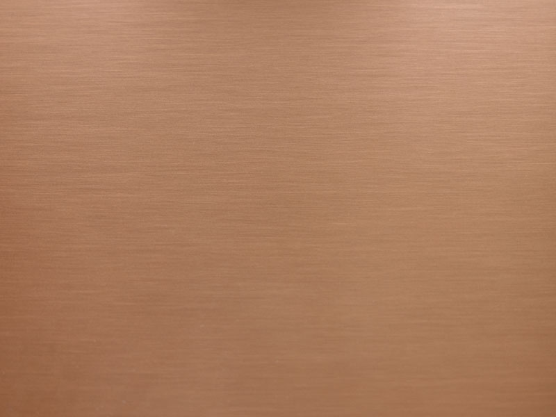 The colours of steel, Copper, elegance and antique effect