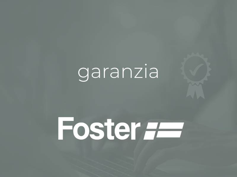 Garantie, i nostri prodotti sono sempre disponibili