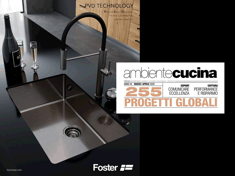 Foster sulle pagine di Ambiente Cucina N° 255