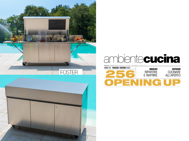 Foster sulle pagine di Ambiente Cucina N° 256