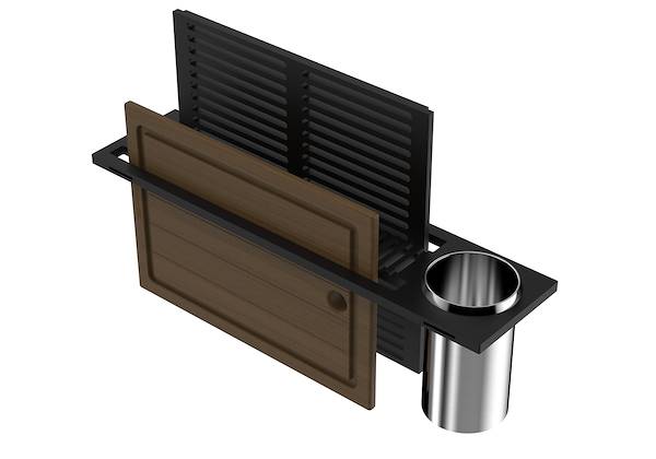 Kit "N", Equipped troughs accessories