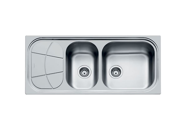 Lavello Big Bowl, Lavelli in acciaio inox