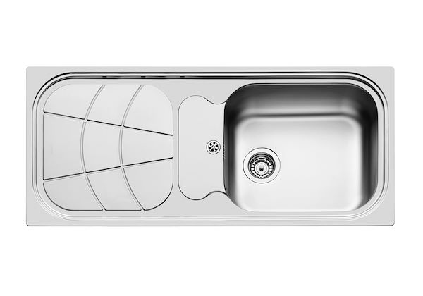 Lavello Big Bowl, Lavelli in acciaio inox