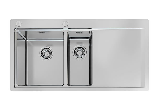 Lavello Master, Lavelli in acciaio inox